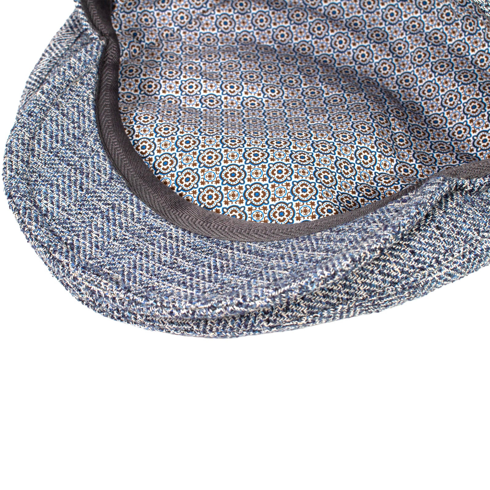 Light Denim Herringbone