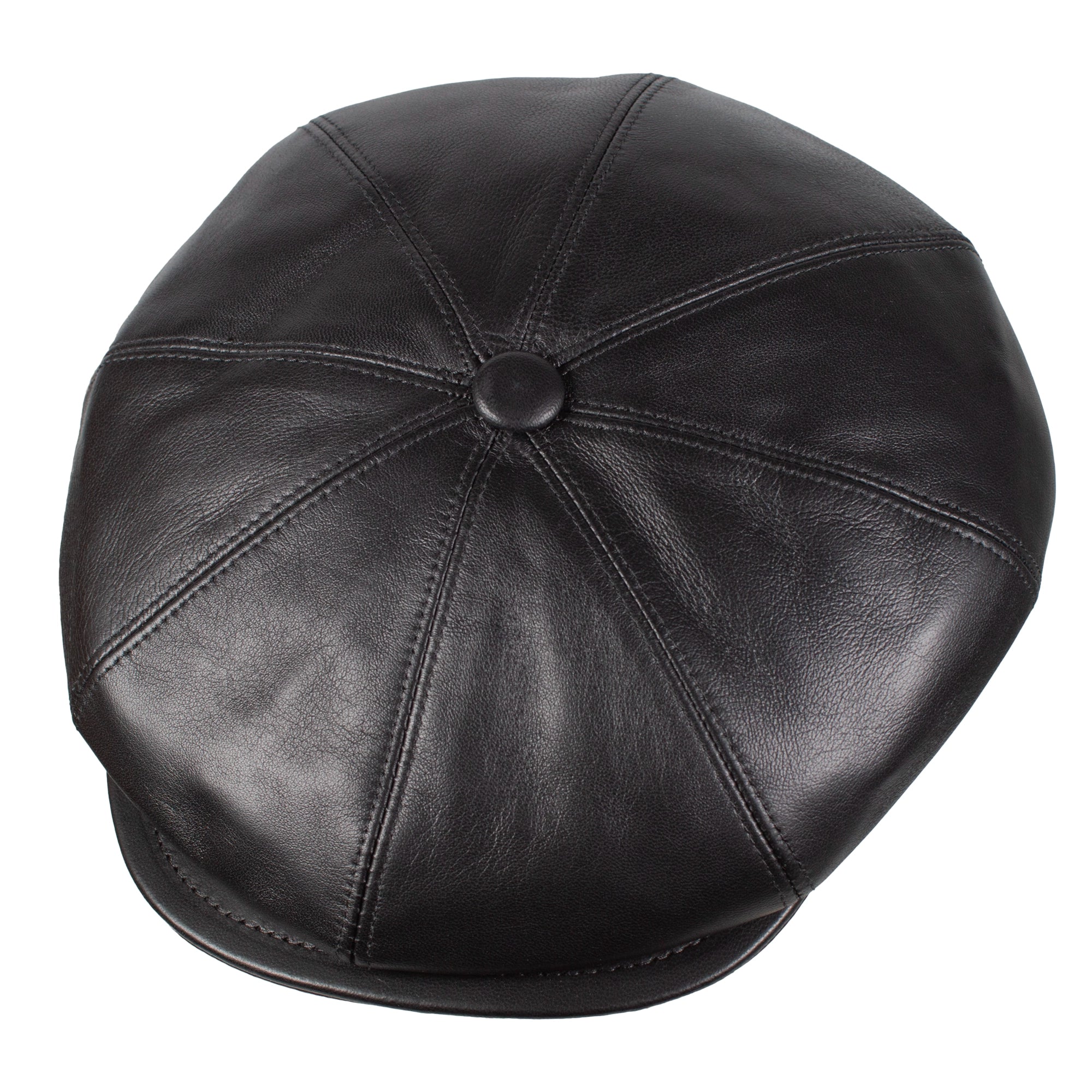 Italian Leather Newsboy - Capas Headwear Italian Leather Newsboy - Capas Headwear