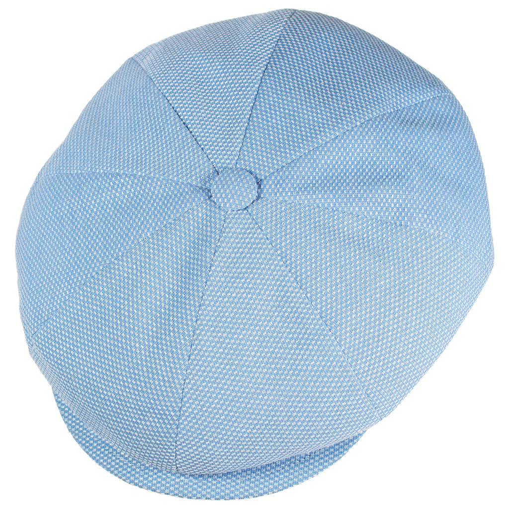 Light Blue Rhinestone Embellished Newsboy Hat FERDINAND main image 3